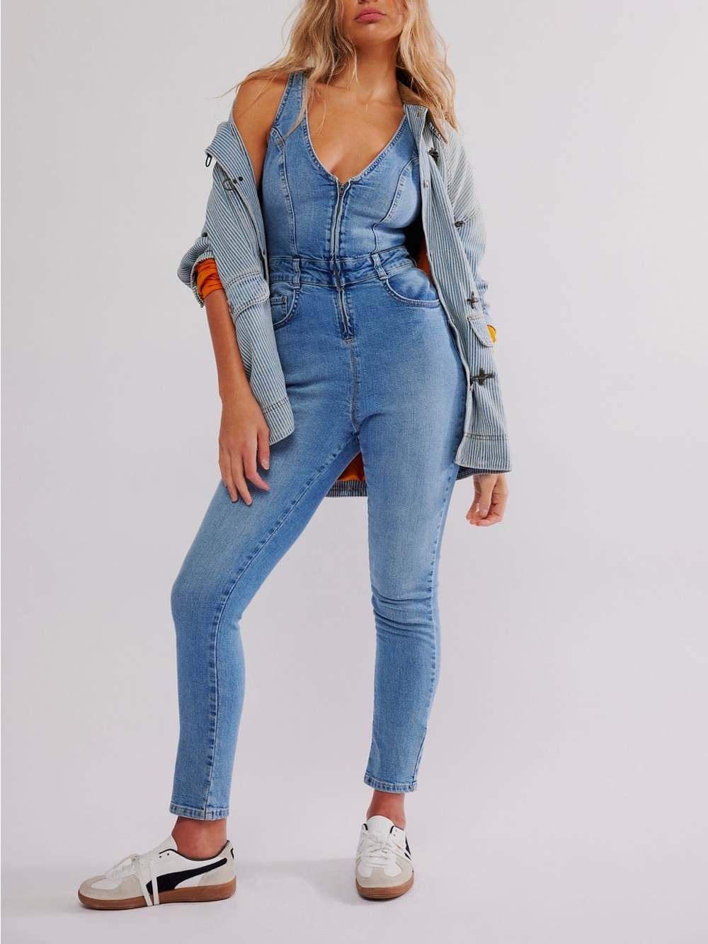 FREE PEOPLE | CRVY Queen’s Court Jumpsuit